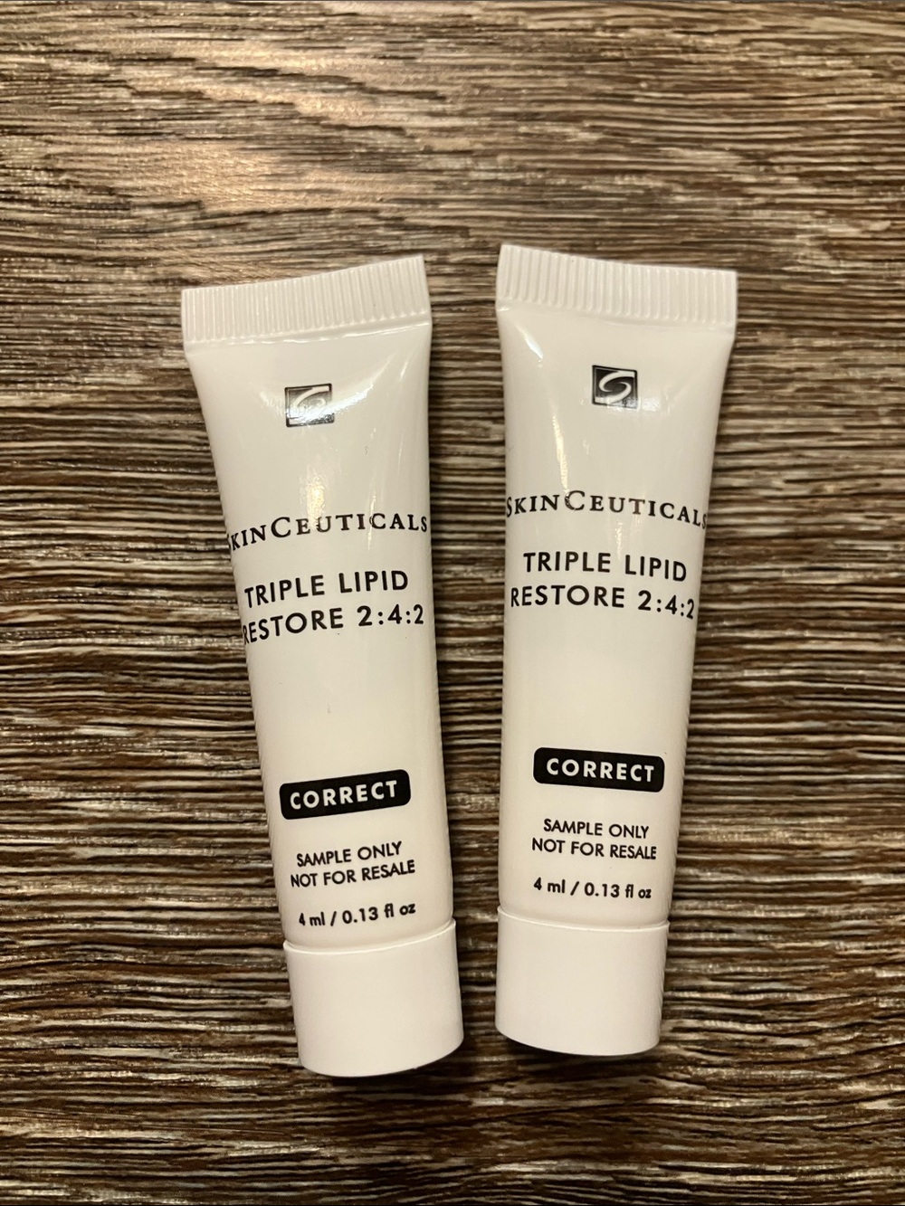 SkinCeuticals Triple Lipid Restore 2:4:2 Correct 4ml / .13 oz Lot of 2